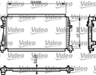 Радиатор охлаждения двигателя Valeo 735557 Volkswagen Golf, Touran; Skoda Yeti, Octavia; Seat Leon; Audi A3 5Q0121251EB, 5Q0121251EC