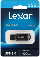 Флеш пам'ять Lexar JumpDrive V400 256GB USB 3.0 Black (LJDV400256G-BNBNG) - зображення 4