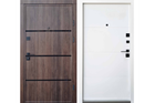 Двери входные Qdoors Аккорд-Ас Ультра 950*2050мм Дуб табак/Белое дерево