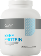 Protein OstroVit Beef Protein Truskawka 1800 g (5903933910147) - obraz 1