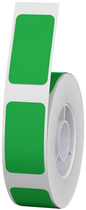 Etykiety termiczne Niimbot Stickers 10 x 25 mm 240 szt. Green (6975746638005) - obraz 1