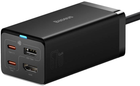 Мережевий зарядний пристрій Baseus GaN5 Pro 2 x USB-C + USB + HDMI 67 W Black (CCGP110201) - зображення 1