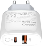 Ładowarka sieciowa Ldnio USB-C 20 W + Kabel USB-C (A2424C Type C) - obraz 8
