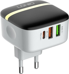 Мережевий зарядний пристрій Ldnio 2 x USB - USB-C 32 W + кабель USB-C - Lightning (A3513Q Type-C - lig) - зображення 5