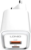 Ładowarka sieciowa Ldnio USB-C 20 W + kabel USB-C - USB-C (A2318C Type C-Type C) - obraz 9