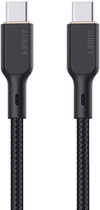 Kabel Aukey USB-C - USB-C 1 m Czarny (CB-KCC101) - obraz 2