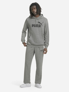 Bluza z kapturem męska Puma Ess Big Logo Hoodie Tr 586688-03 3XL Szara (4063697318519) - obraz 3