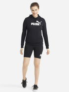 Худі жіноче Puma Ess Logo Hoodie Tr 58679101 L Чорне (4063697202313) - зображення 3