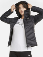 Пуховик короткий жіночий Puma Pwrwarm Packlite 600 Hd Down Jacket 58770601 S Чорний (4063699039382) - зображення 1