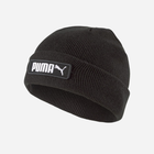 Czapka beanie Puma Classic Cuff Beanie Jr 2346201 Czarna (4064533036925)