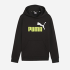 Дитяче тепле худі на флісі для хлопчика Puma Ess+ 2 Col Big Logo Hoodie Fl 58698759 116 см Чорне (4099685450206) - зображення 4