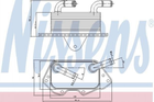 Радіатор масляний (теплообмінник) NISSENS 90662 Audi A6, A8, A5, Q7, A4, Q5, Allroad, A7; Volkswagen Touareg 06E117021G, 06E117021L