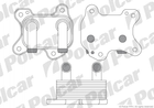 Масляный радиатор (теплообменник) Polcar 5508L8-2 Opel Astra, CORSA, Combo 97223705, 650616