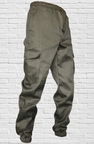 Мужские штаны джогеры Алекс-3 (хаки), 48 р. (Шр-х) - изображение 1