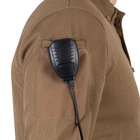Футболка Поло тактична з довгим рукавом Sturm Mil-Tec Tactical Long Sleeve Polo Shirt Quick Dry DARK COYOTE S (10962019) - зображення 4