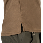 Футболка Поло тактична з довгим рукавом Sturm Mil-Tec Tactical Long Sleeve Polo Shirt Quick Dry DARK COYOTE L (10962019) - изображение 7