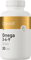 Харчова добавка OstroVit Omega 3-6-9 30 капсул (5903246228083) - зображення 1