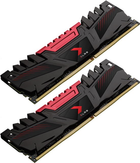 Оперативна память PNY DDR4-3200 16384MB PC4-25600 (Kit of 2x8192) XLR8 Gaming Black/Red (MD16GK2D4320016AXR) - зображення 2