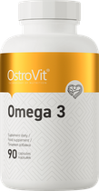 Kwasy tłuszczowe OstroVit Omega 3 90 kapsułek (5902232611045) - obraz 1