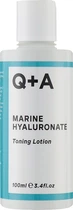 Тонік для обличчя - Q+A Marina Hyaluronic Toning Lotion 100ml (995098-1288577-2)