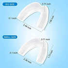 Набір капа зубна ANNEK 2 розміри стоматологічна для лікування бруксизму футляр 4 шт (К-4) - зображення 3