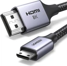 Кабель Ugreen HD163 Mini HDMI to HDMI 8K Cable 1 м Black (UGR-15514)