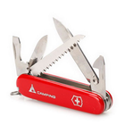 Комплект Victorinox Нож Camper Red 1.3613.71 + Чехол для ножа универсальный на липучке + Фонарь - изображение 2