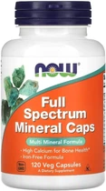Мінеральний комплекс NOW Foods Full Spectrum Minerals 120 капс