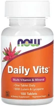 Витамины NOW Foods Daily Vits 100 таблеток