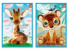 М'які пазли А5 Vladi Toys Жираф VT1103-94 + Тигреня VT1103-93 (комплект)