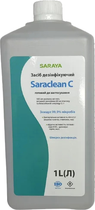Дезінфікувальний засіб для поверхні Saraya Saraclean C 1 л (4820224250199)