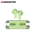 Bluetooth 5.3 геймерські навушники MONSTER AIRMARS XKT08 Fresh green