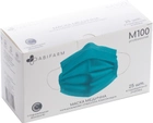 Медичні маски Abifarm M100 з індикатором вологості, 4-шарові, стерильні, 25 шт. (1М1001) (4820238360044) - зображення 1