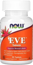 Витамины и минералы для женщин NOW Foods Eve 90 таб Нау Фудс Ева