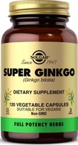 Натуральна добавка Solgar Super Ginkgo Капсули
