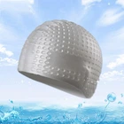 Шапочка для плавания на длинные волосы Final Silicone My Fit 01 серая