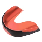 Капа боксерская односторонняя взрослая Zelart Heroe 4509 Black-Orange