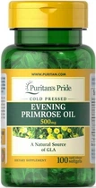 Олія примули вечірньої Puritan's Pride Evening Primrose Oil 500 mg 100 кап
