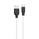 Кабель Hoco Type-C X21 Silicone 2.0m Black-White