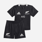 Детский летний комплект (футболка + шорты) для мальчика adidas All Blacks Infant Kit 86 см Чорний (4059812345270) - зображення 1