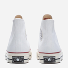 Trampki damskie wysokie Converse Chuck 70 Hi 162056C 39.5 Białe (888755676592) - obraz 3