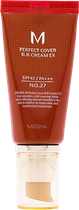 Krem BB Missha M Perfect Cover SPF 42/PA + + + wielofunkcyjny 27 Honey Beige 50 ml (8809747940776)