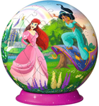 3D Puzzle Ravensburger Ball Disney Princess 13 x 13 x 13 cm 72 elementów (4005556115792) - obraz 2