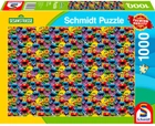 Puzzle Schmidt Sesame Street Who How What 69.3 x 49.3 cm 1000 elementów (4001504575755) - obraz 1