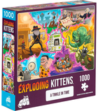 Puzzle Asmodee Exploding Kittens A Tinkle in Time 48 x 68 cm 1000 elementów (0810083042961) - obraz 1
