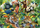 Puzzle Schmidt Colourful Animal World 84.6 x 59.8 cm 1500 elementów (4001504573850) - obraz 2