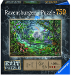 Puzzle Ravensburger Exit The Unicorn 70 x 50 cm 759 elementów (4005556150304) - obraz 1