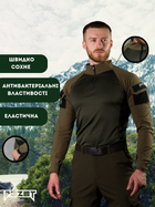 Сорочка тактическая боевая Убокс (Убакс) BEZET хаки - XL - изображение 12