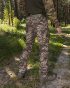 Зимние брюки карго тактические Softshell BEZET Эшелон пиксель - XL - изображение 11