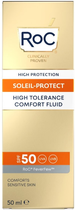 Fluid przeciwsłoneczny do twarzy Roc Soleil Protect High Tolerance SPF 50 50 ml (1210000800060) - obraz 3